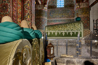 inside shot of Mausoleum and museum of Mevlana Rumi