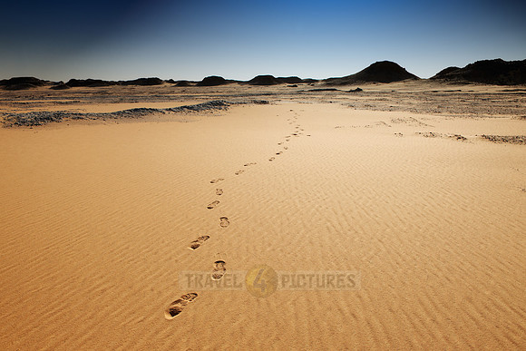 Wueste in der Region El Agabat, Libysche Wueste, Aegypten, Afrika |desert at El Agabat, western desert, Egypt, Africa|