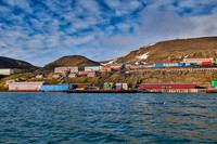 russian mining town Barentsburg