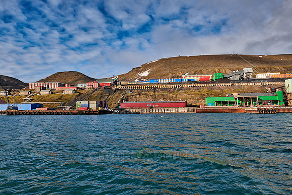 russian mining town Barentsburg