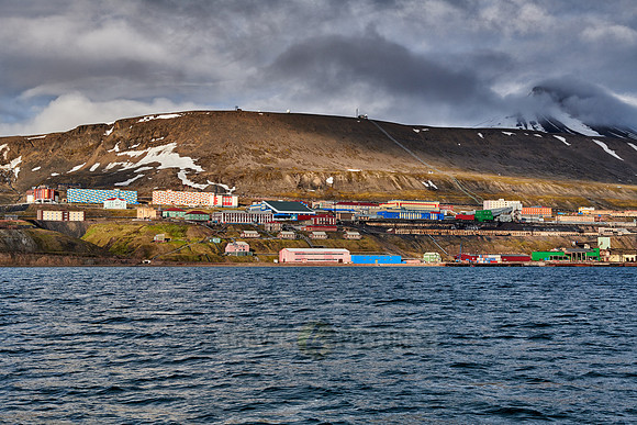 russian mining town Barentsburg