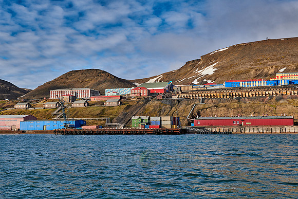 russian mining town Barentsburg