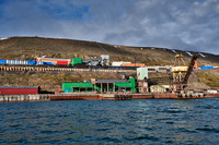 russian mining town Barentsburg