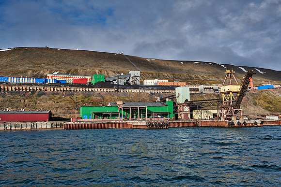russian mining town Barentsburg