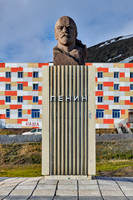 Lenin memorial in Barentsburg