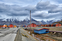 Longyearbyen and landscape