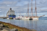 vessels in Longyearbyen harbour