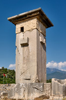 Harpy Pillar in ruins of ancient city Xanthos
