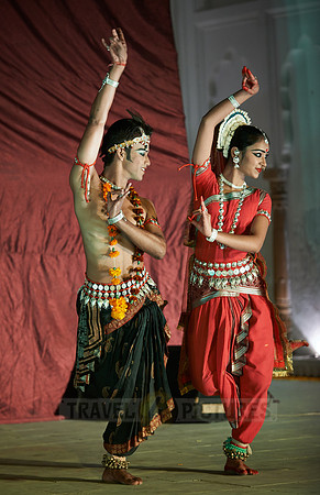 traditional indian dance during Pushkar Mela