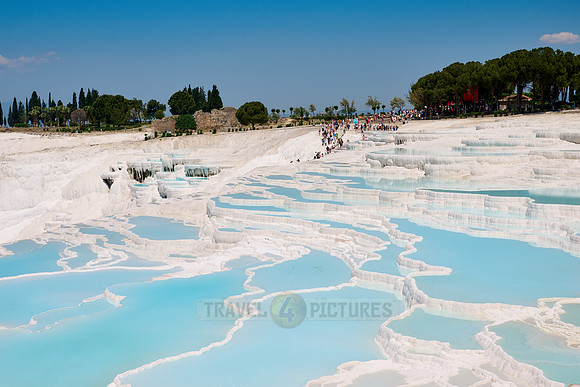 Pamukkale travertine terraces