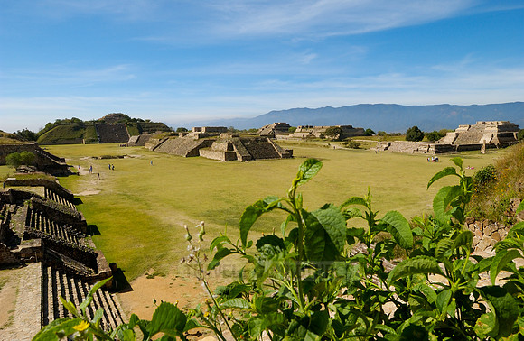 Pyramids of  Monte Alban