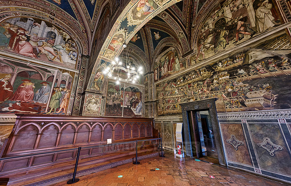 The Sala di Balia, Palazzo Pubblico, Siena