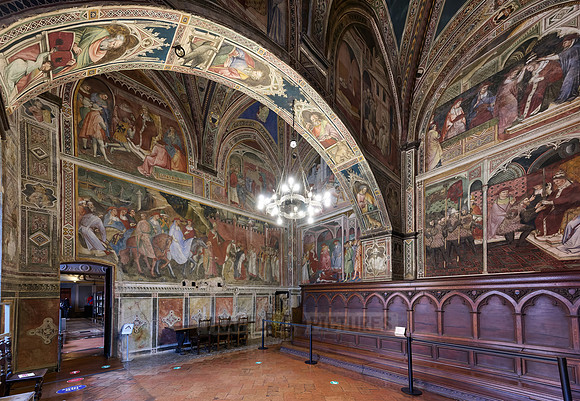 The Sala di Balia, Palazzo Pubblico, Siena