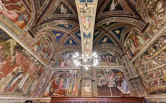 The Sala di Balia, Palazzo Pubblico, Siena