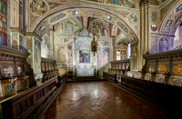 chapel with frescos in Palazzo Pubblico, Siena