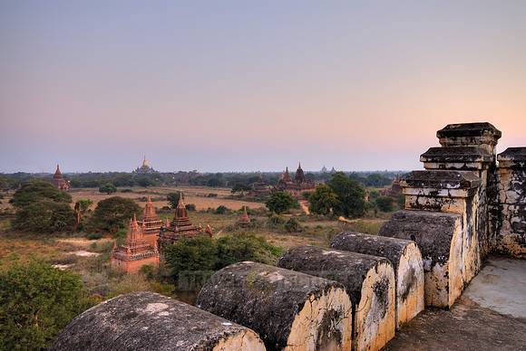 sunrise over Bagan