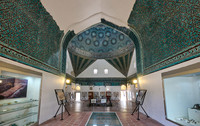 interior of Karatay Madrasa museum, Konya