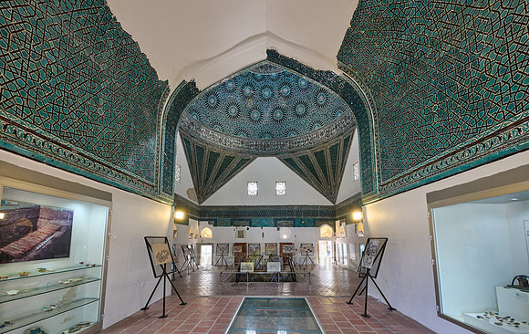 interior of Karatay Madrasa museum, Konya