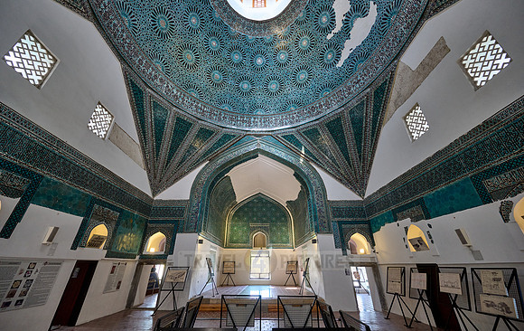 interior of Karatay Madrasa museum, Konya