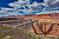 Navajo Bridge, Marble Canyon and Vermillion Cliffs