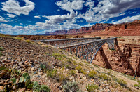 Navajo Bridge, Marble Canyon and Vermillion Cliffs
