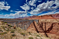 Navajo Bridge, Marble Canyon and Vermillion Cliffs