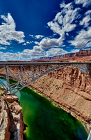 Navajo Bridge, Marble Canyon and Vermillion Cliffs