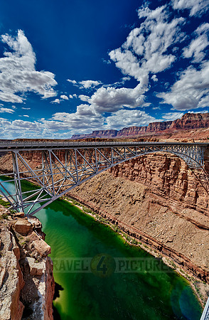 Navajo Bridge, Marble Canyon and Vermillion Cliffs