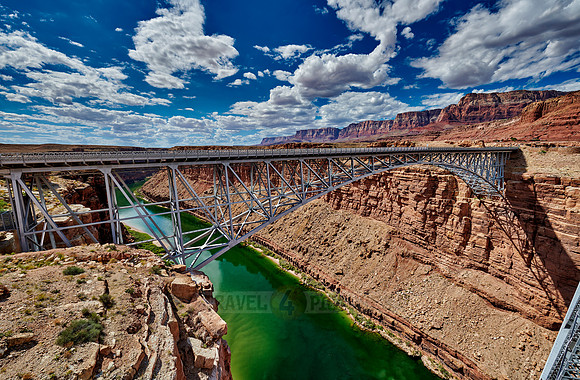 Navajo Bridge, Marble Canyon and Vermillion Cliffs
