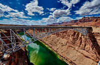 Navajo Bridge, Marble Canyon and Vermillion Cliffs