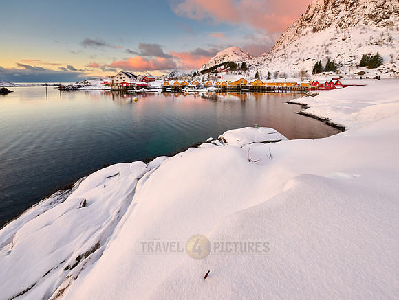 historic fishing village Tind, Lofoten
