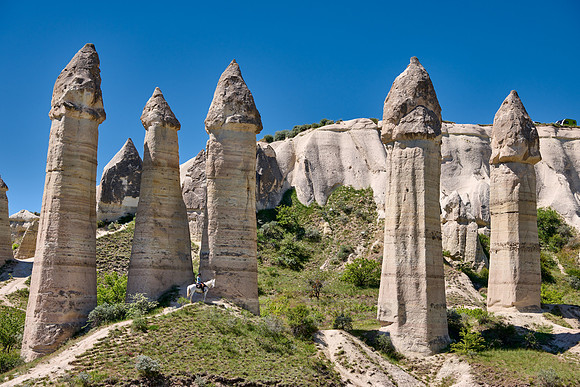 landscape of love valley near Göreme