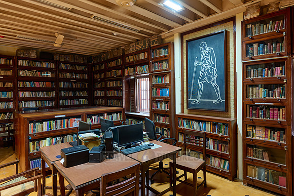 interior shot of Gandhi Museum