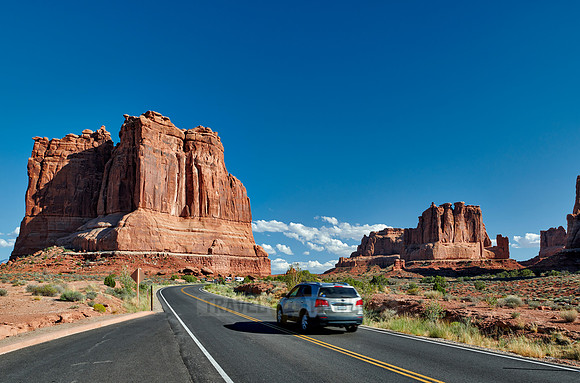 Courthouse Towers, Arches National Park