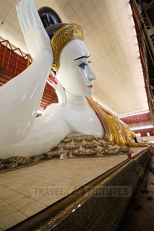 lying reclining Buddha, Yangon
