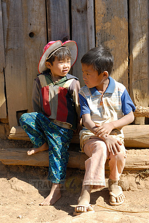 children of Palaung tribe
