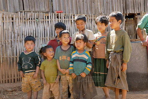 children of Palaung tribe
