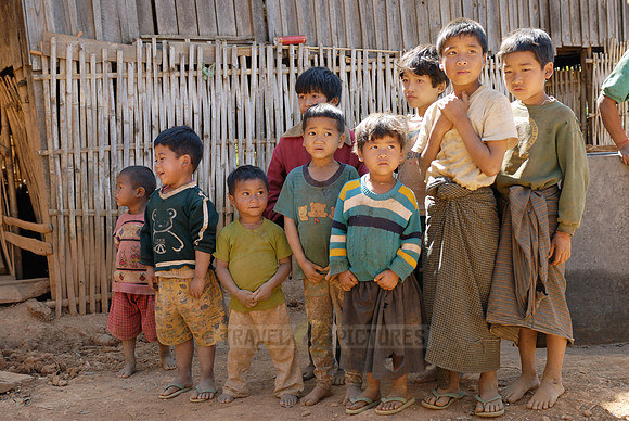 children of Palaung tribe