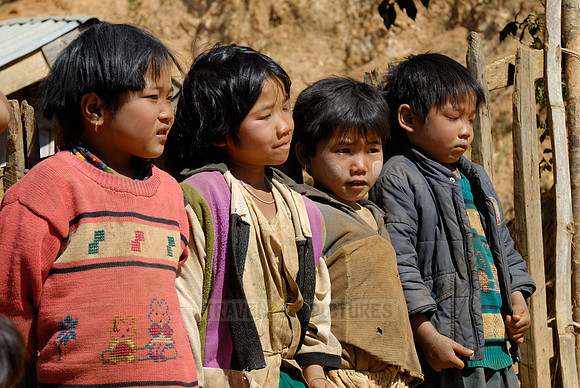 children of Palaung tribe