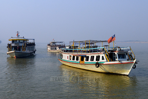 barge on Irrawaddy River