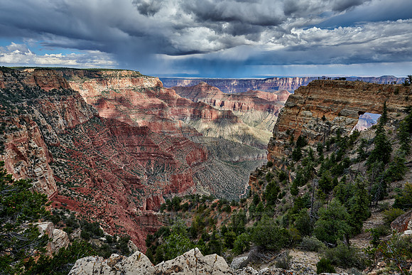Grand Canyon, Angels Window, Cape Royal view point