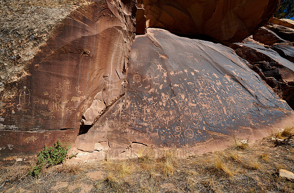 Newspaper Rock State Historical Monument