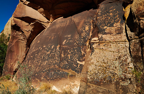 Newspaper Rock State Historical Monument