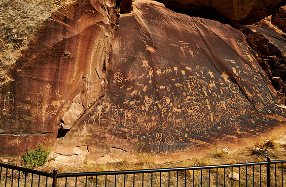 Newspaper Rock State Historical Monument