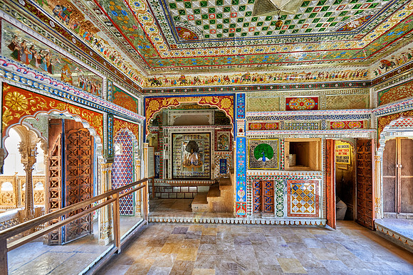 interior shot of Kothari Patwa Haveli