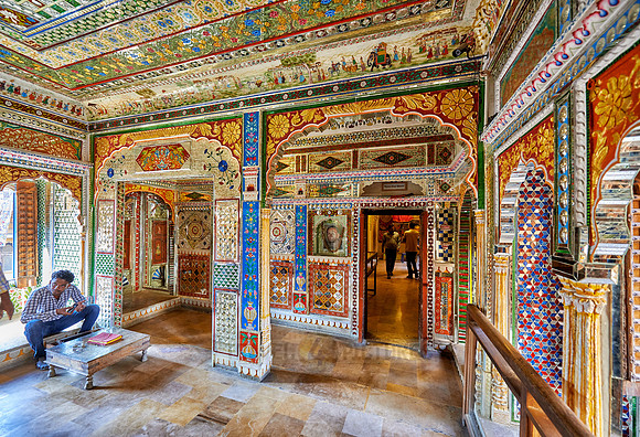interior shot of Kothari Patwa Haveli