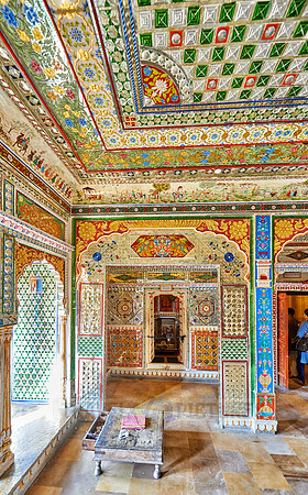 interior shot of Kothari Patwa Haveli