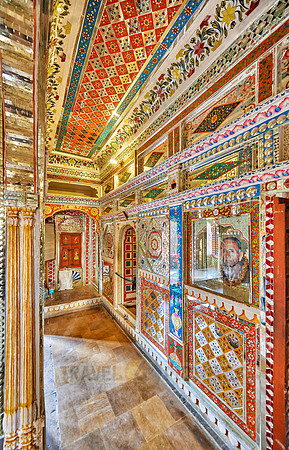 interior shot of Kothari Patwa Haveli
