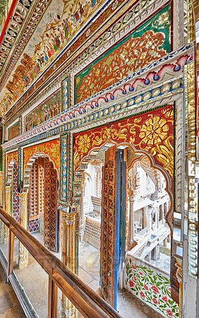interior shot of Kothari Patwa Haveli