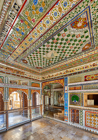 interior shot of Kothari Patwa Haveli